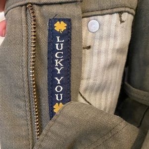 Lucky Brand Forest Green Jeans